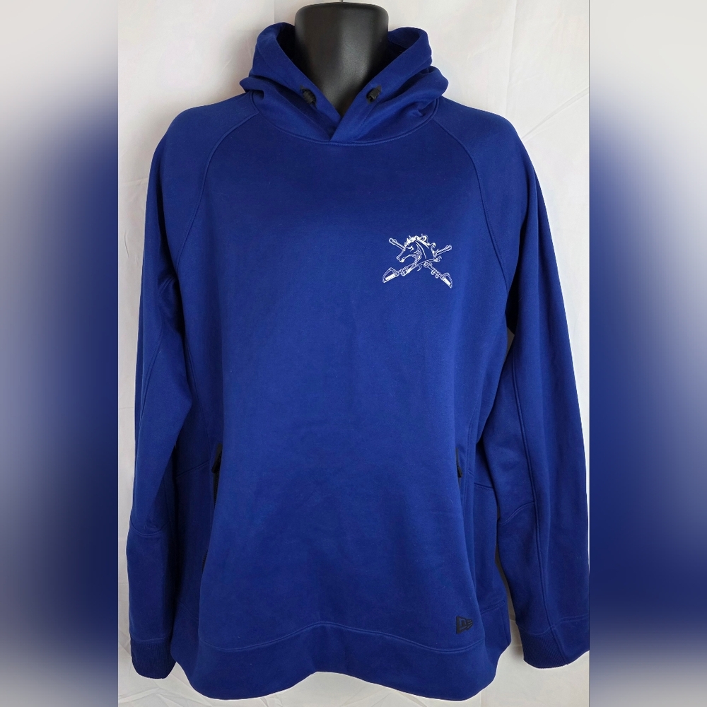 New Era Graphic Hoodie Hooves & Hell Raisers Blue Size XL AR-2825